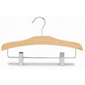 12" Children's Decorative Wooden Combo Hanger